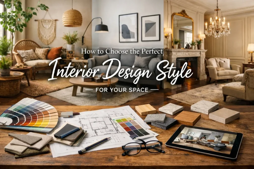 How to Choose the Perfect Interior Design Style for Your Space