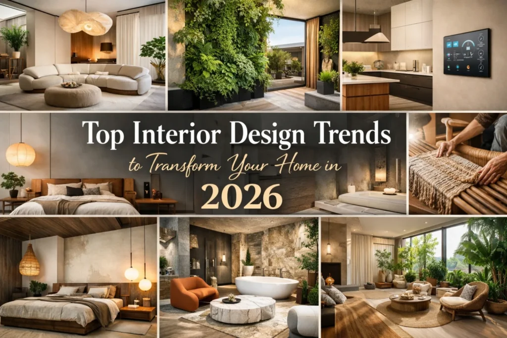 Top Interior Design Trends to Transform Your Home in 2026